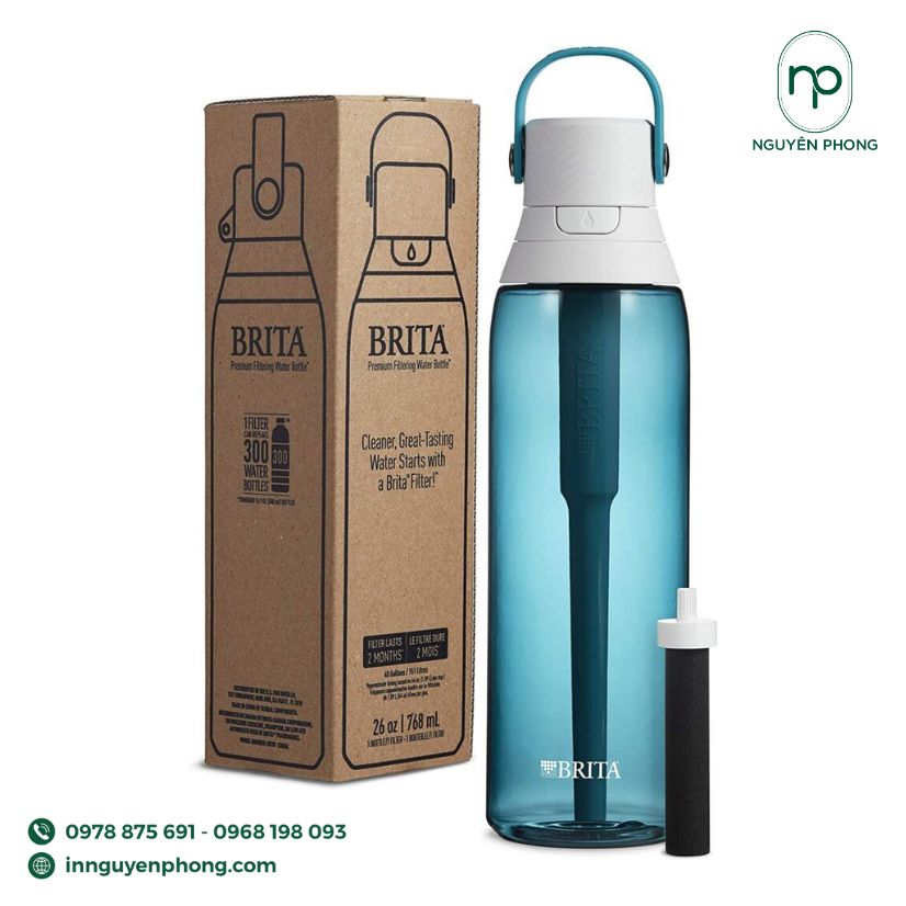 in hộp đựng bình giữ nhiệt chất liệu kraft